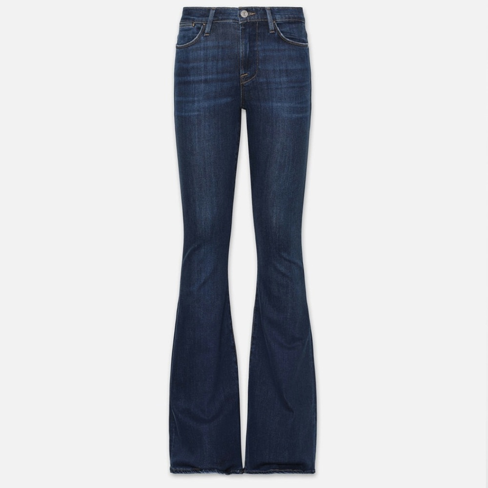 Frame - Le High Flare - Women's Blue Jeans